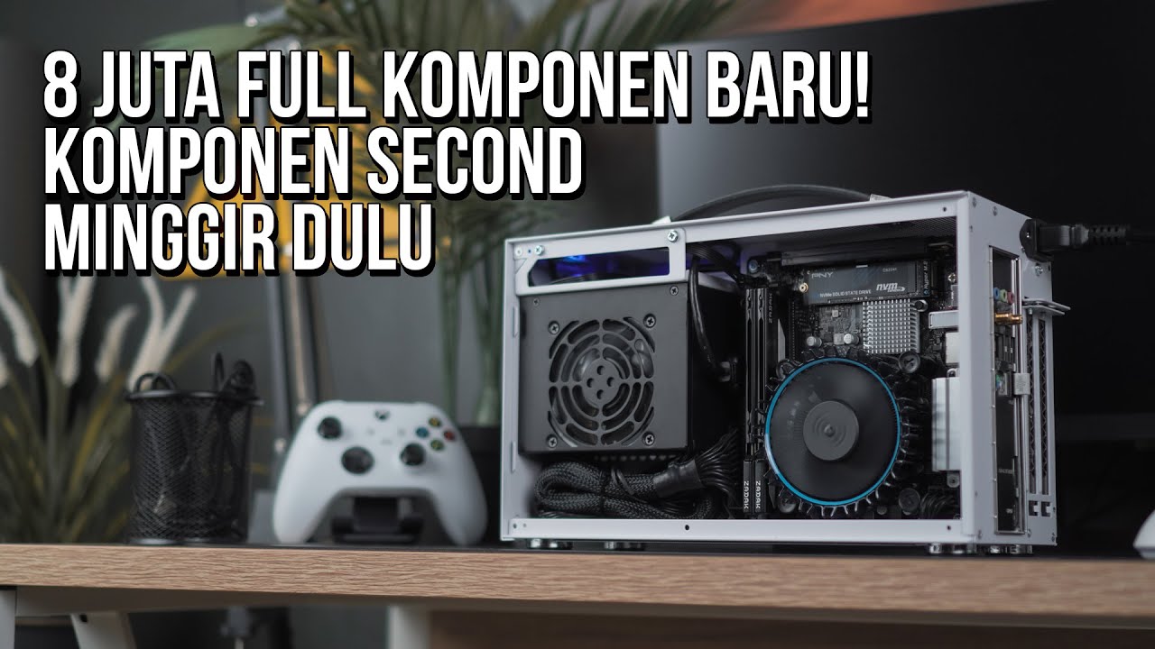 Modal 8 Jutaan Bisa Rakit PC Mini ITX Hemat Daya Pake Intel Gen 12 Sama RTX! Full Komponen Baru!