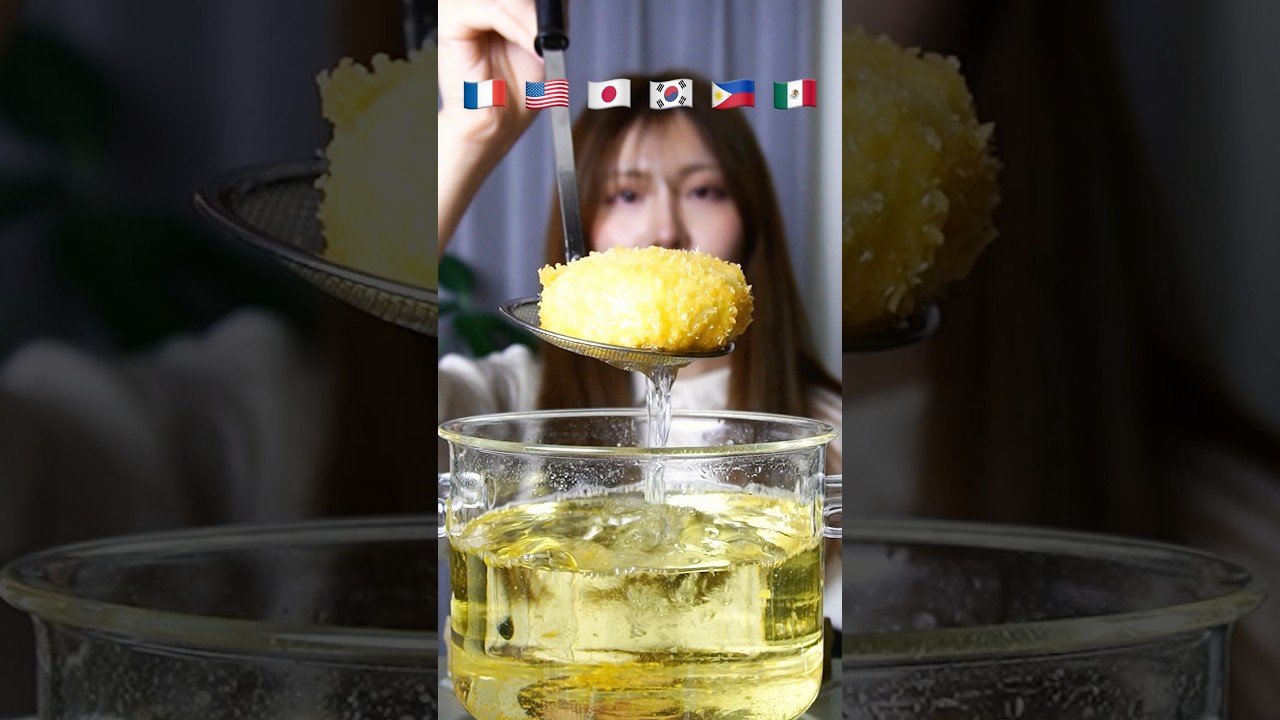 揚げ物食べ比べ✨何でも揚げたら美味しい説🤤 #asmr #mukbang #crispy #fried #飯テロ