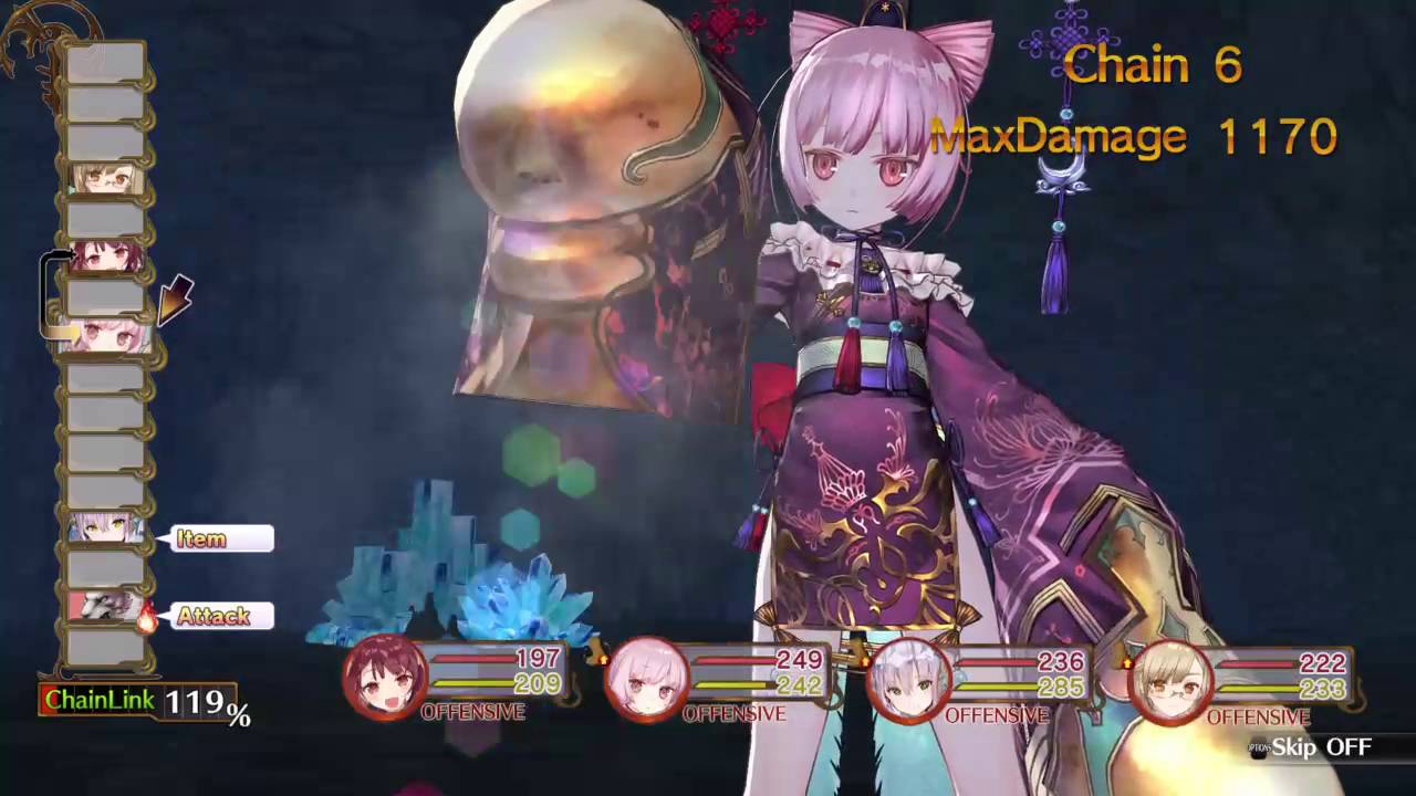 Atelier Sophie - Fast EXP / Level up / Ability Points