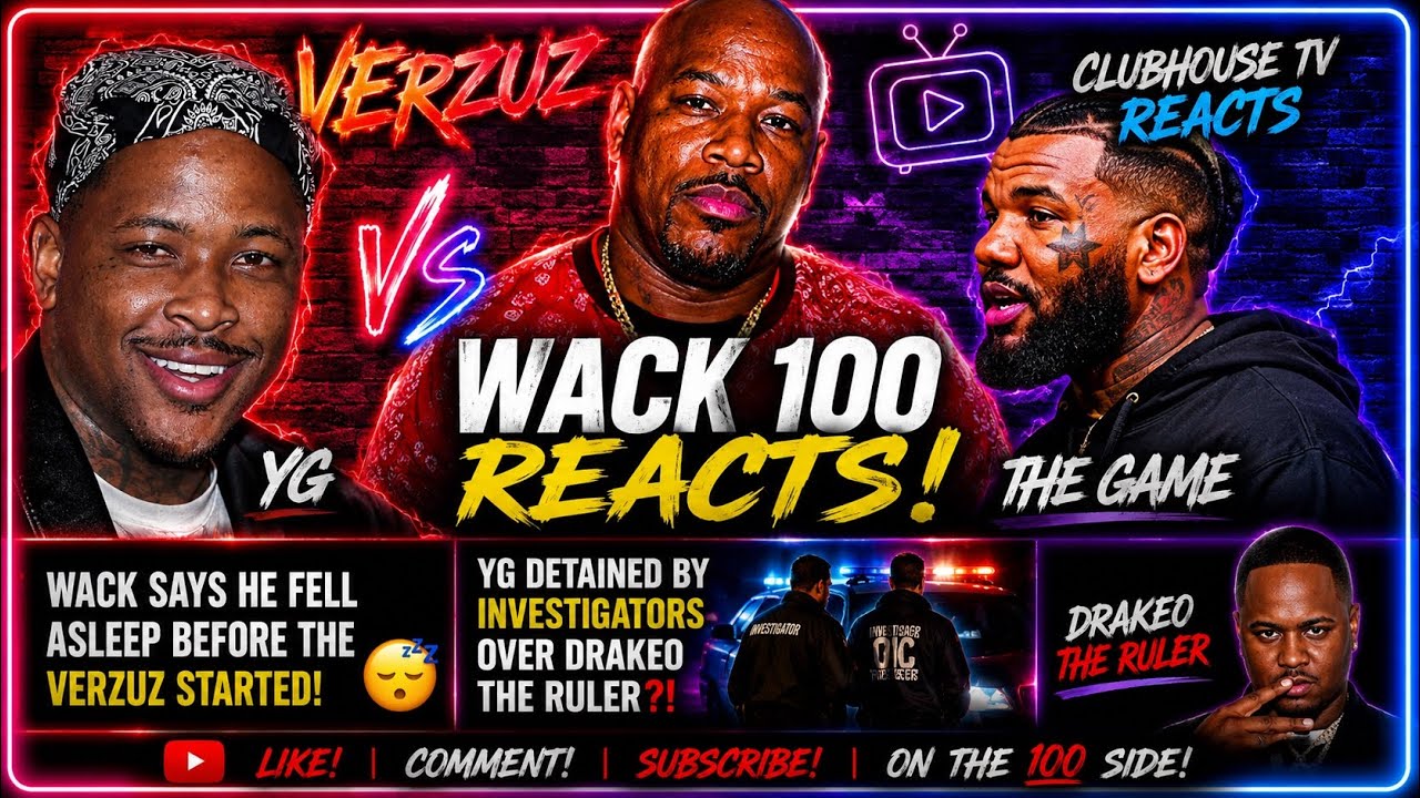 🧨 Wack 100 РАСКРЫВАЕТ, почему он ПРОПУСТИЛ Verzuz между The Game и YG, и РЕАГИРУЕТ на задержание ...