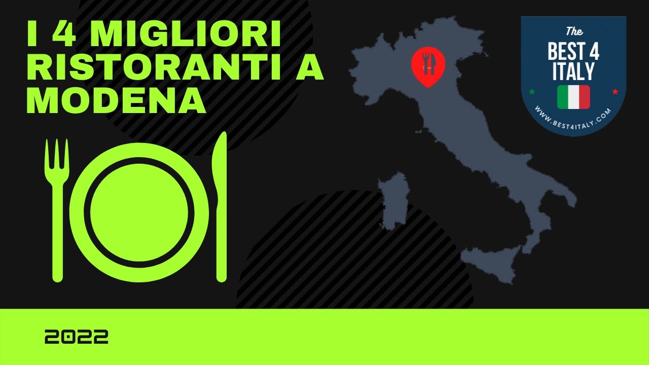 Classifica dei migliori ristoranti a Modena