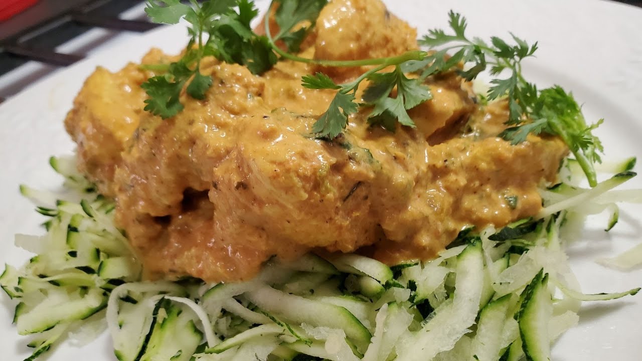 POULET au BEURRE KETO! MURGH MAKHANI LOW-CARB avec les MACROS