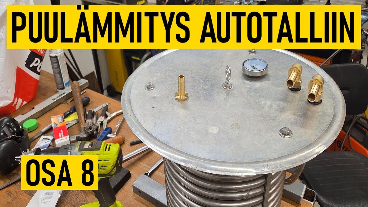 Puulämmitys talliin osa8