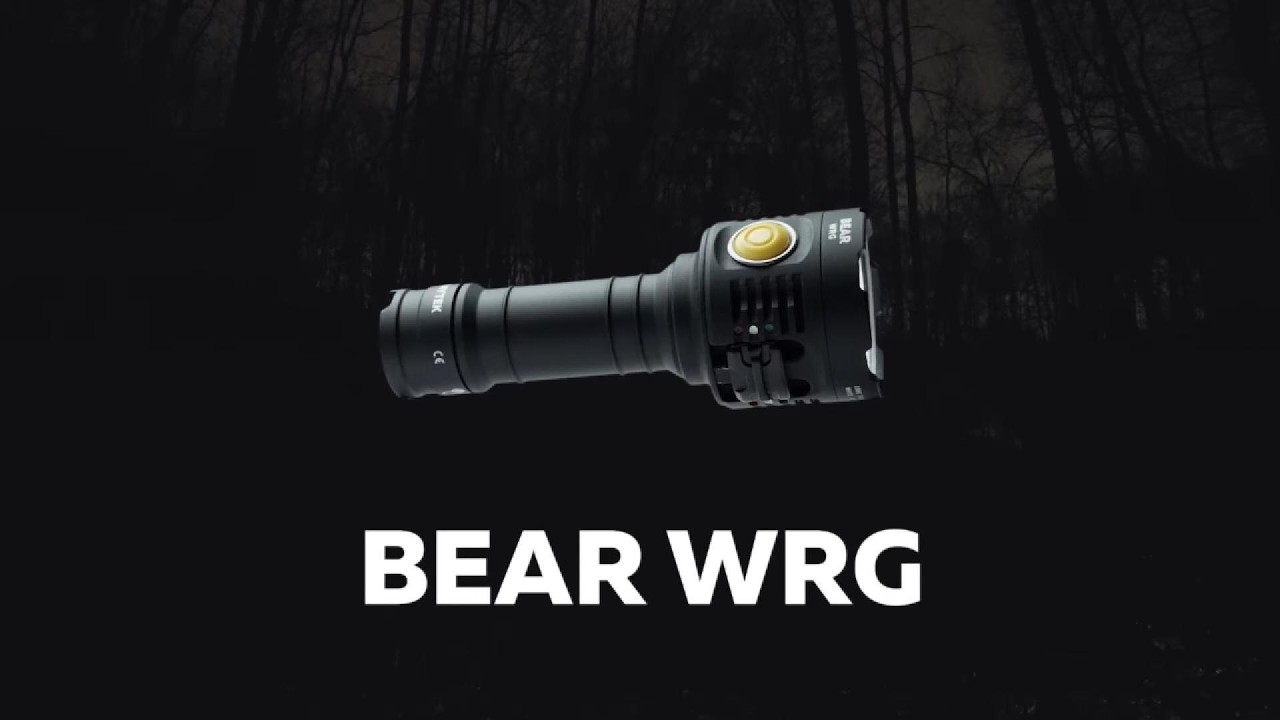 Armytek Bear WRG White / Red / Green: 3-in-1 EDC Flashlight