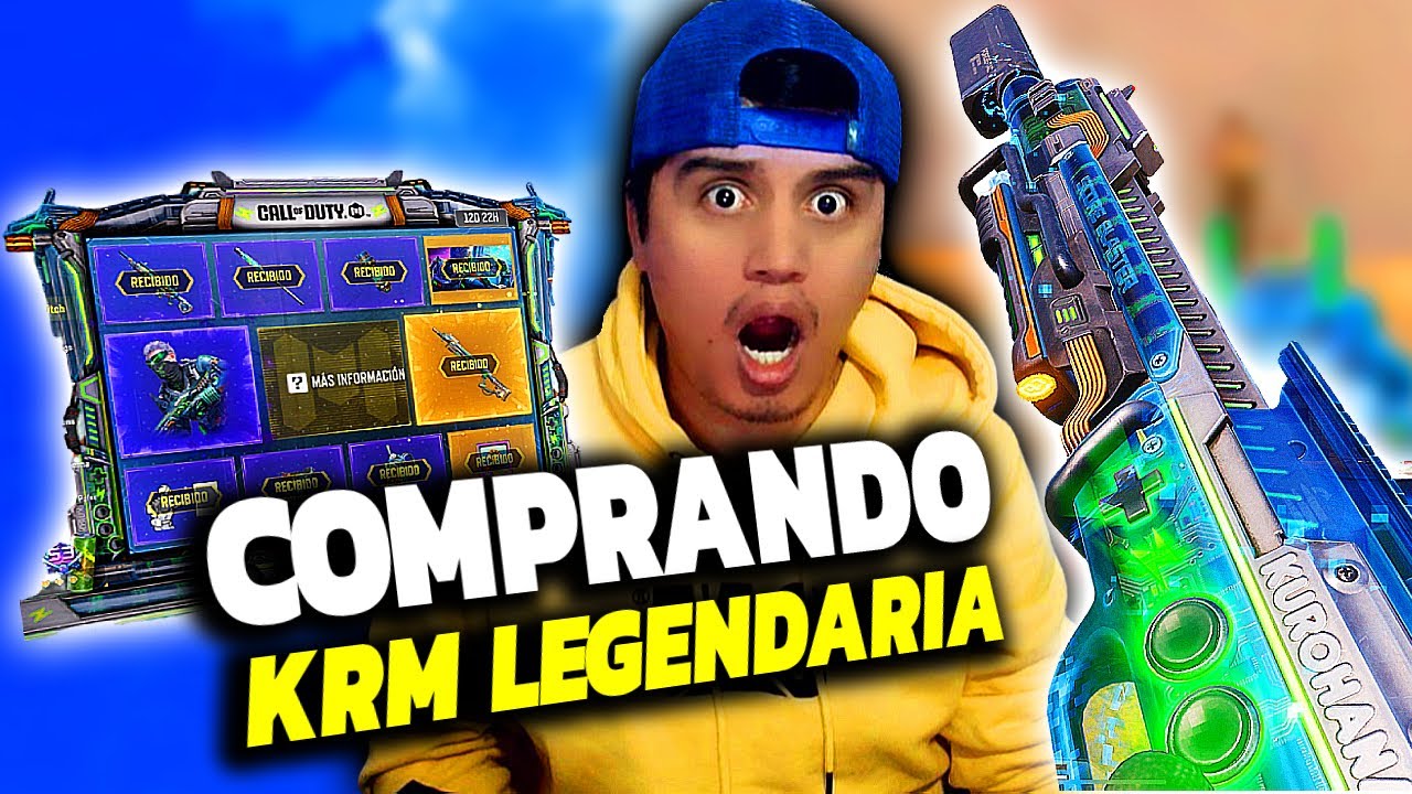COMPRANDO la NUEVA KRM-262 LEGENDARIA ! ES MUY SILENCIOSA ! COD MOBILE