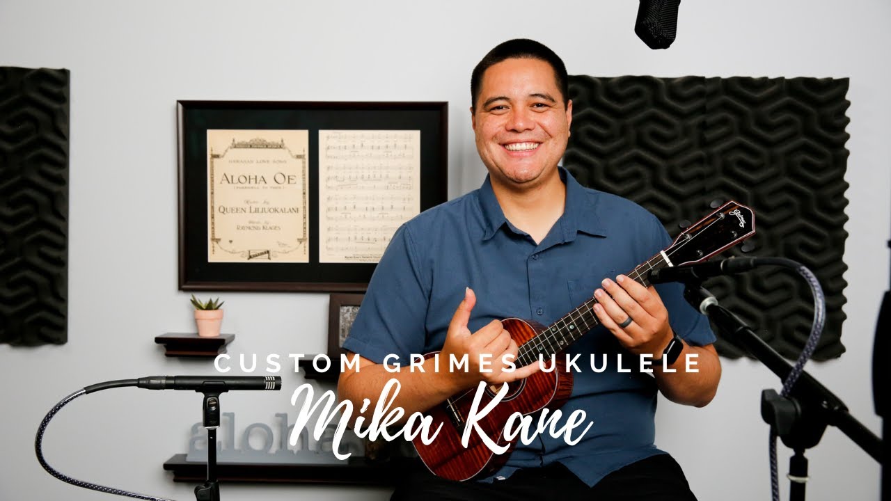 Custom Grimes Ukulele Ukulele | demo by Mika Kane