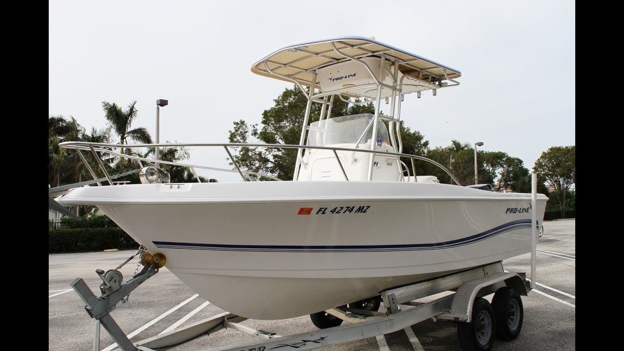 SOLD - 2005 Proline 21 Sport - Mercury 150HP - FL - CLEAN - VIDEO + SEA TRIAL