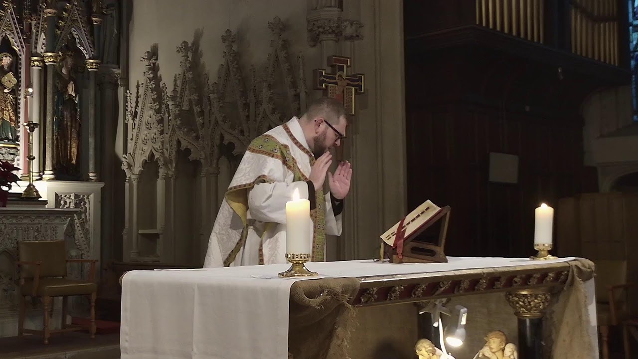 Sunday Mass Live Stream | 8 AM at St. Mary's Catholic Church, Clapham, 04/01/26