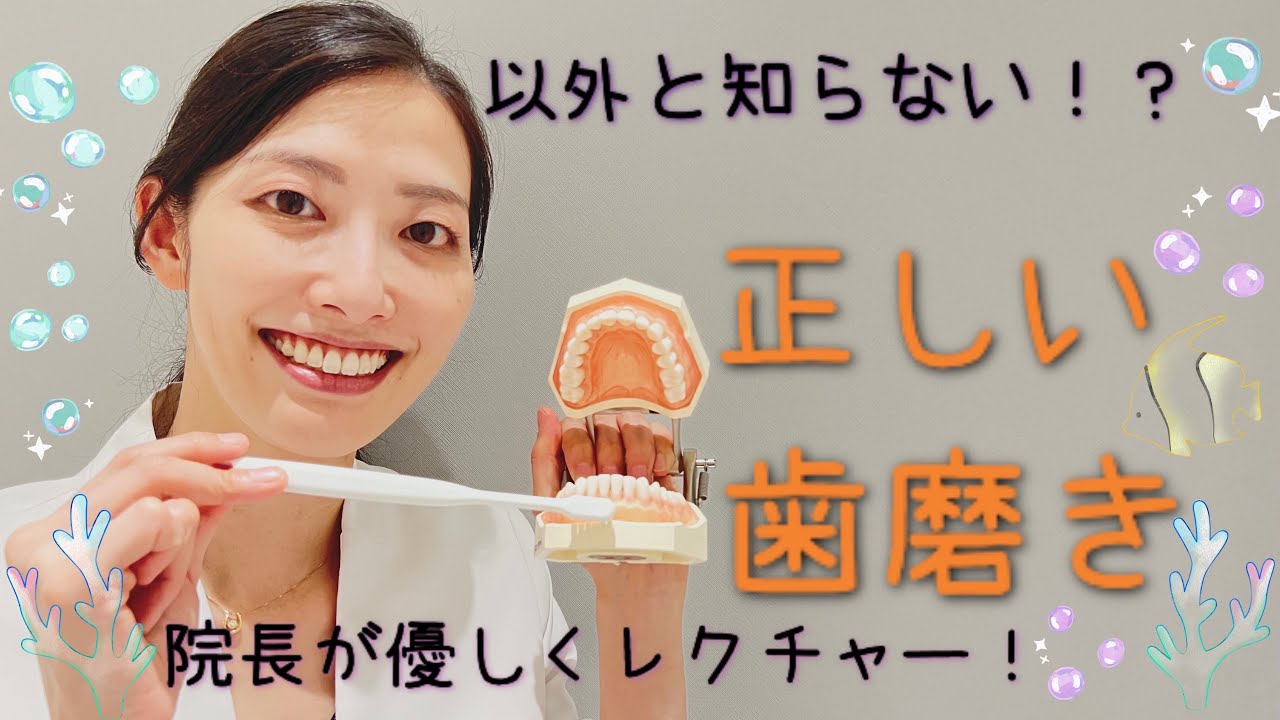 【歯科医師が教える！プロの歯の磨き方】完全保存版！！