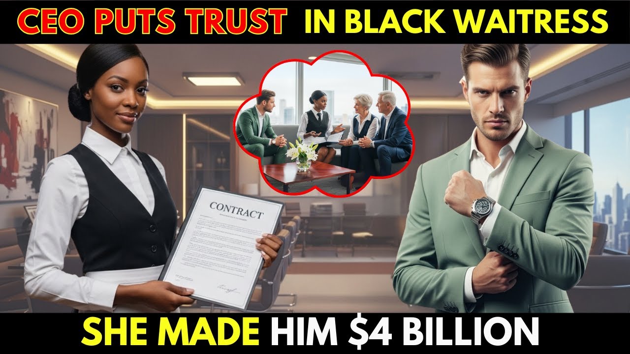 CEO Gets Angry as Deal Nears Fallout—Then a Black Waitress Speaks Out to Help Him Win $4 Billion