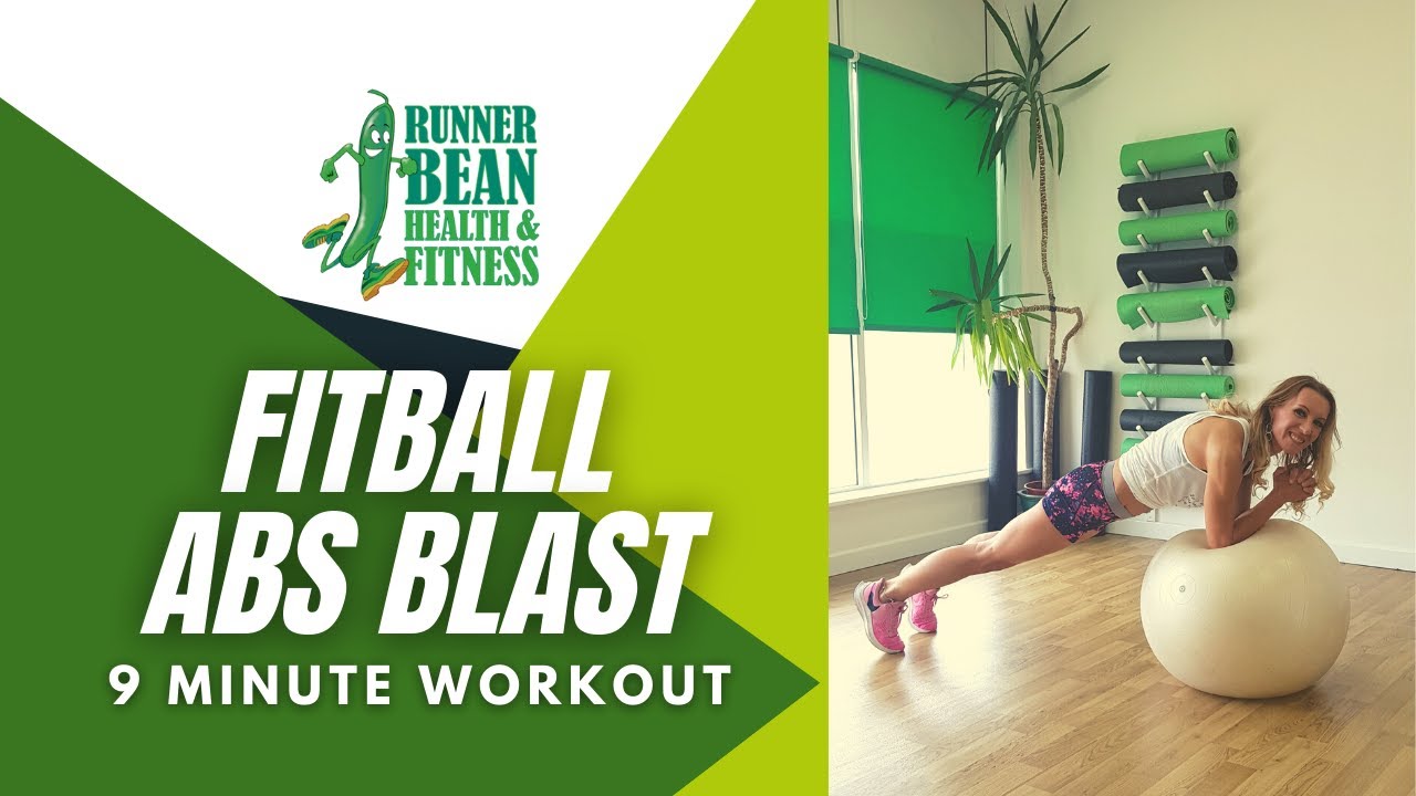 9 Minute Fitball Abs Blast / Workout with Laura @ RBHF