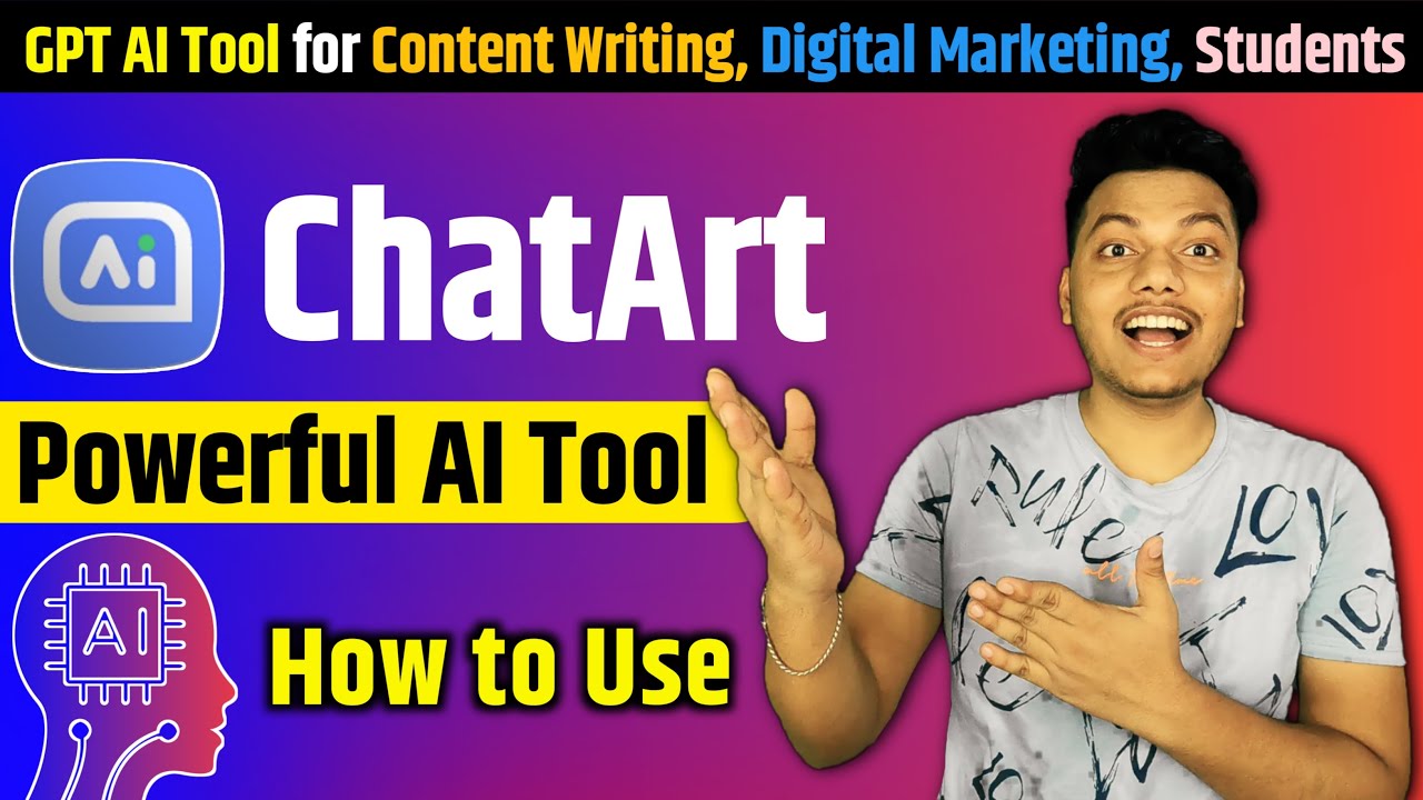 ChatArt a Powerful AI Tool for Increase your Productivity 👩🏻‍💻| ChatArt Best AI Tools Multipurpose