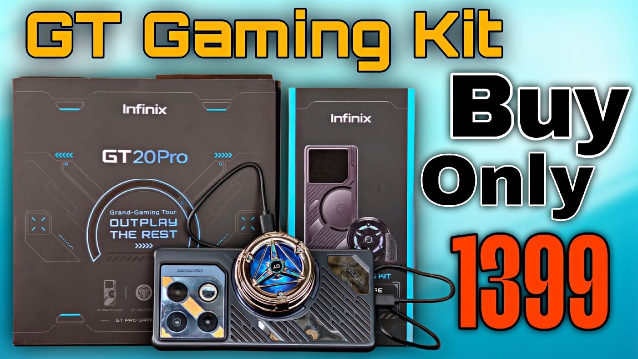 Infinix GT 20 Pro Gaming Kit l How To Buy Infinix GT 20 Pro Gaming Kit | 