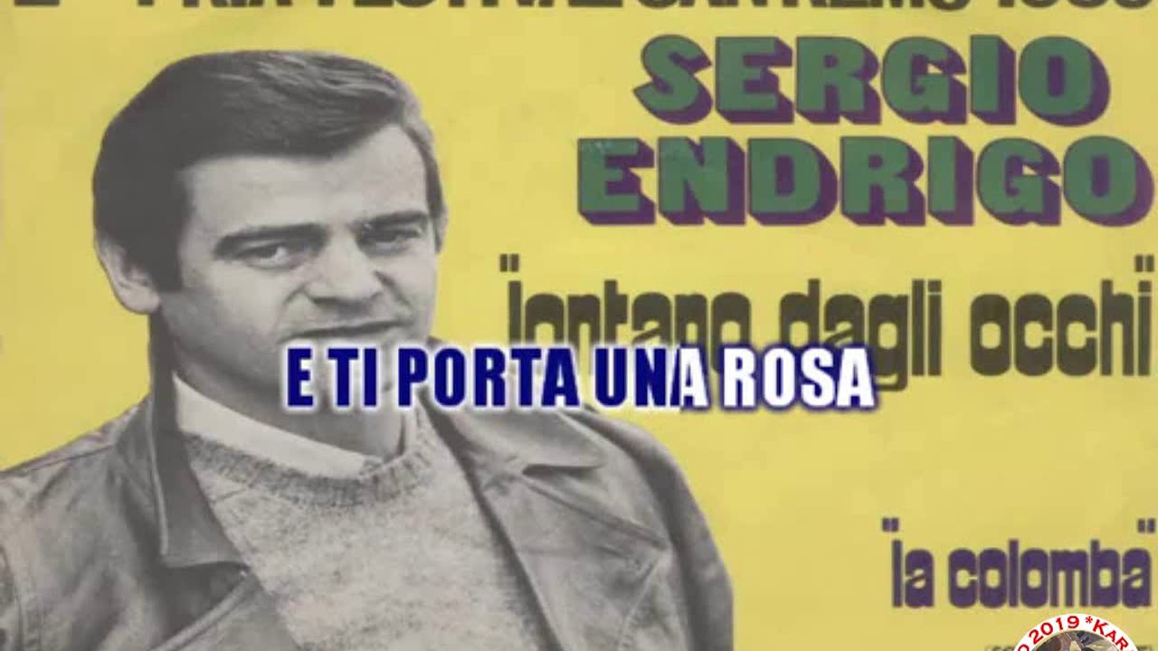Sergio Endrigo   Lontano dagli occhi KARAOKE FAIR USE