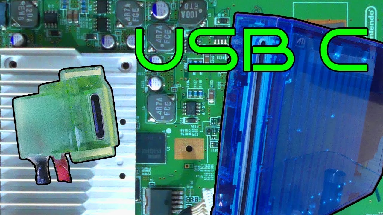 Nintendo Wii USB C Mod