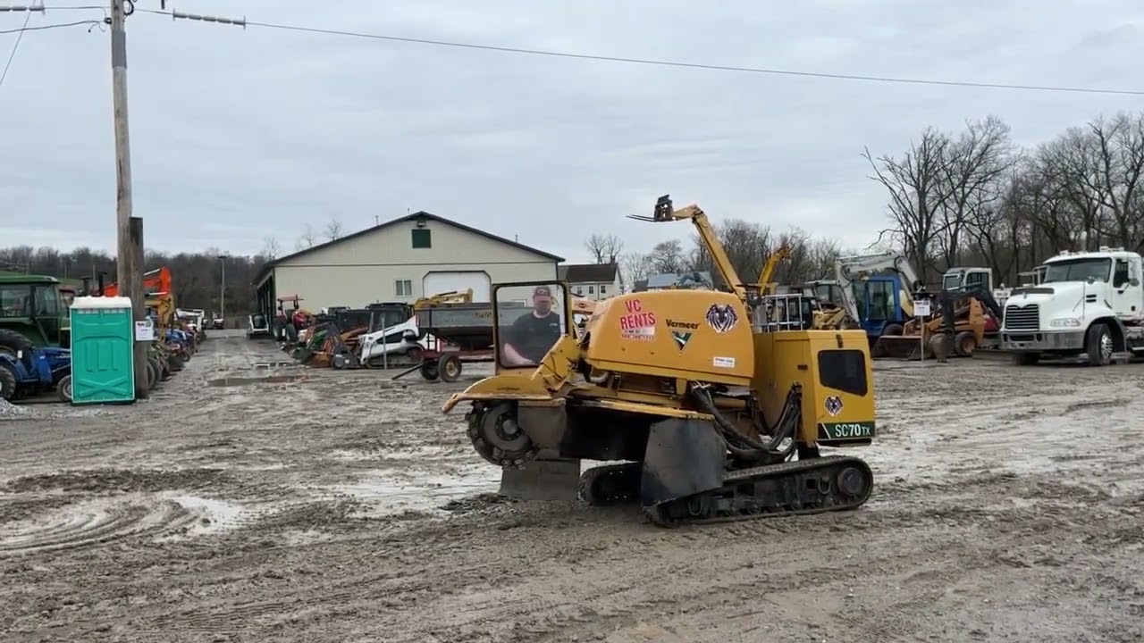 2021 VERMEER SC70TX STUMP GRINDER For Sale