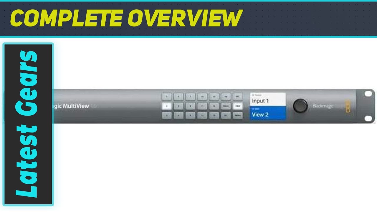 Blackmagic Design MultiView 16 Ultra HD Multi Viewer - Best 4K Multi Viewer?
