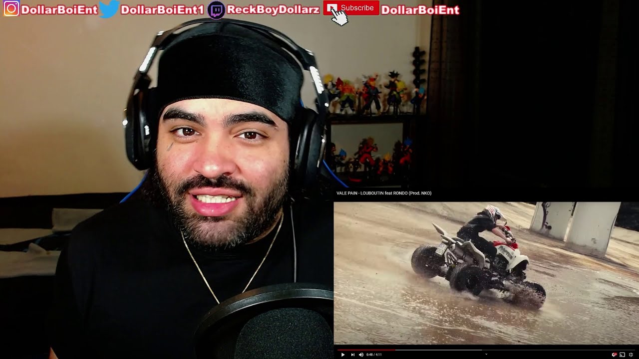 VALE PAIN - LOUBOUTIN feat RONDO (Pod. NKO) ITALIAN DRILL NEW YORK REACTION