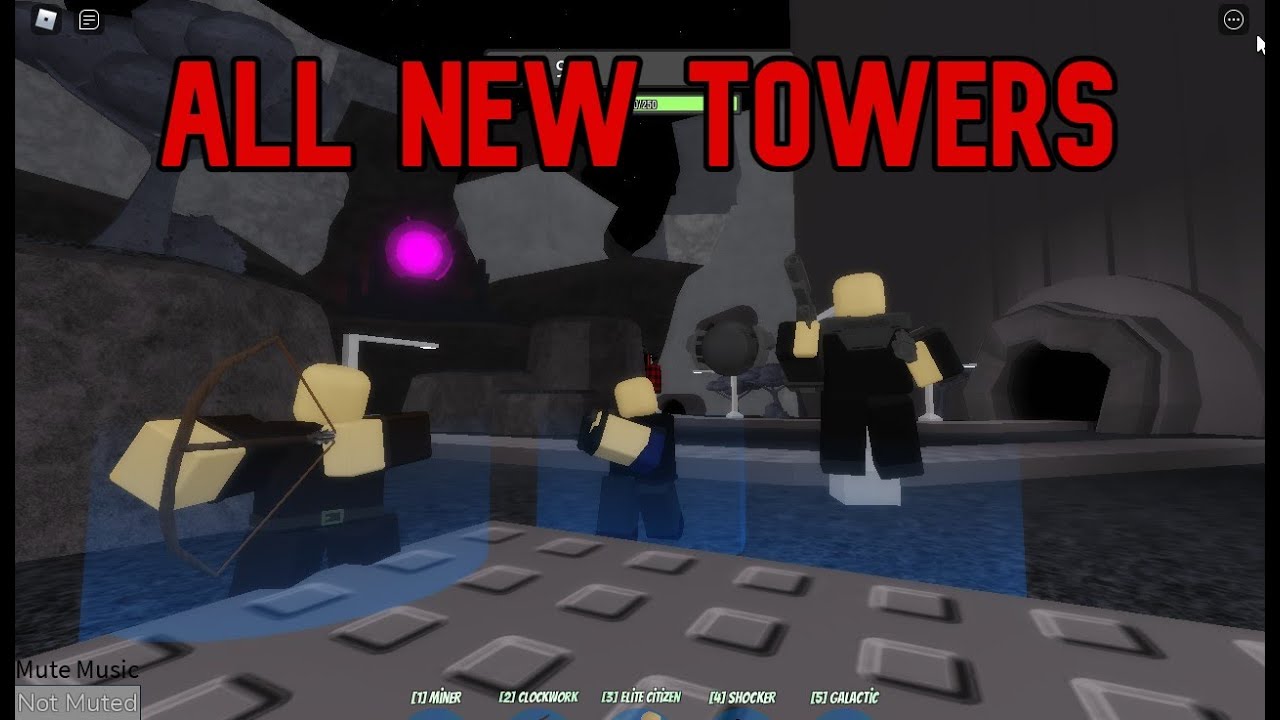 ALL NEW TOWERS REVIEW | Zombie Madness Roblox