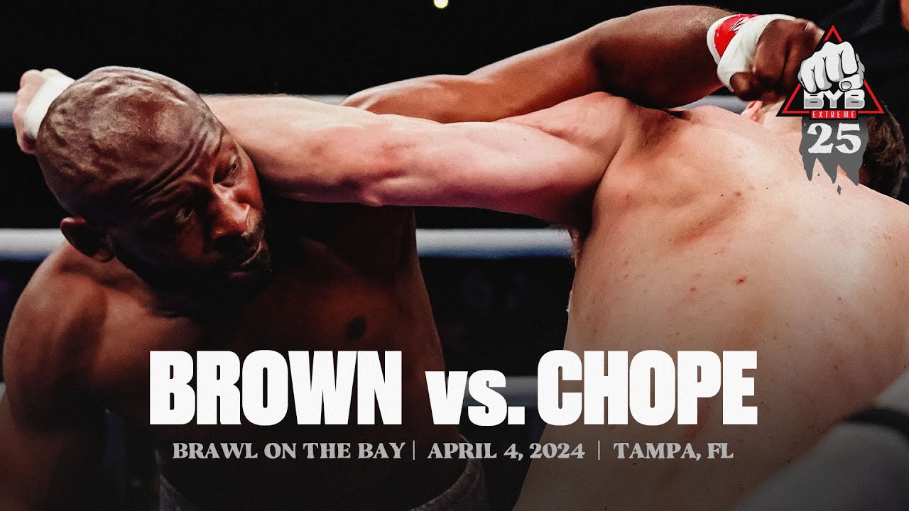 BYB 25 Full Bare Knuckle Fight: Martin Brown vs. Will Chope