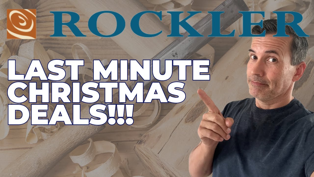 Горящие рождественские скидки на инструменты для деревообработки Rockler