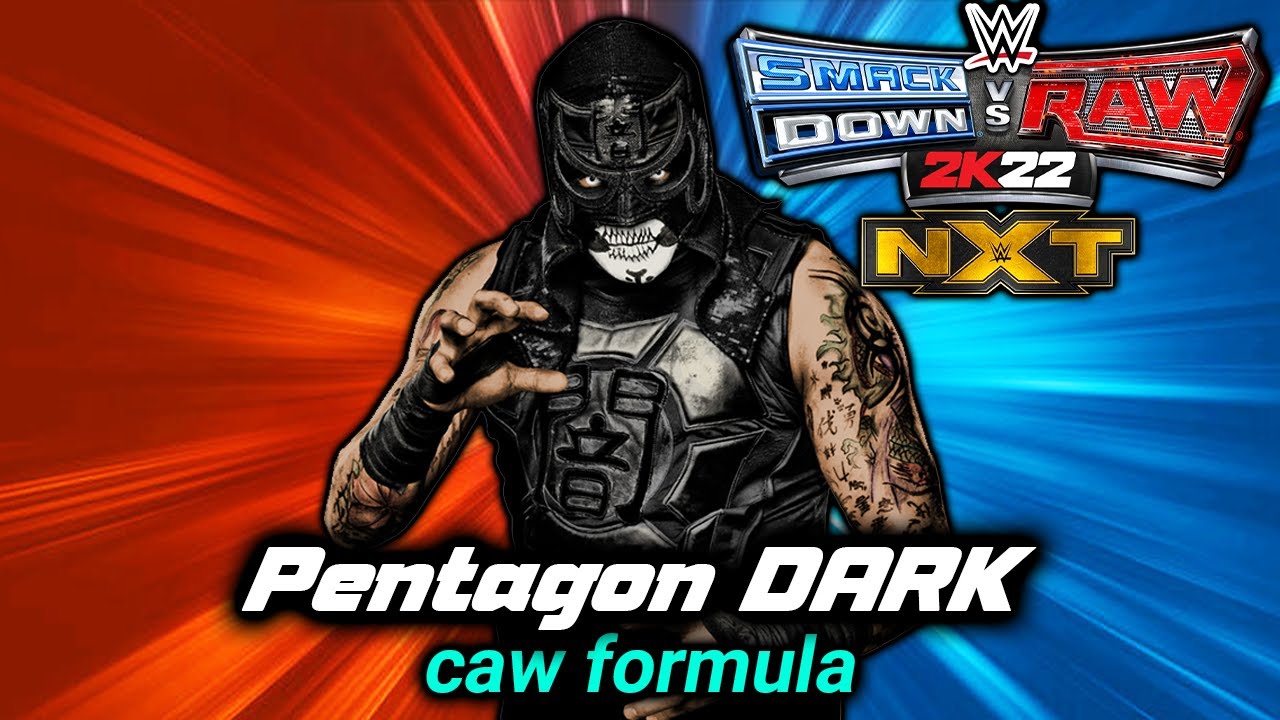 Pentagon Dark 2022 | How to create a wrestler PS2 Svr2011 CAW Formula MRRICEBALL CAW