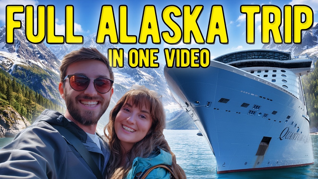 Our ENTIRE Alaskan Cruise in One Video | 7 Night Alaska Cruise on Quantum of the Seas