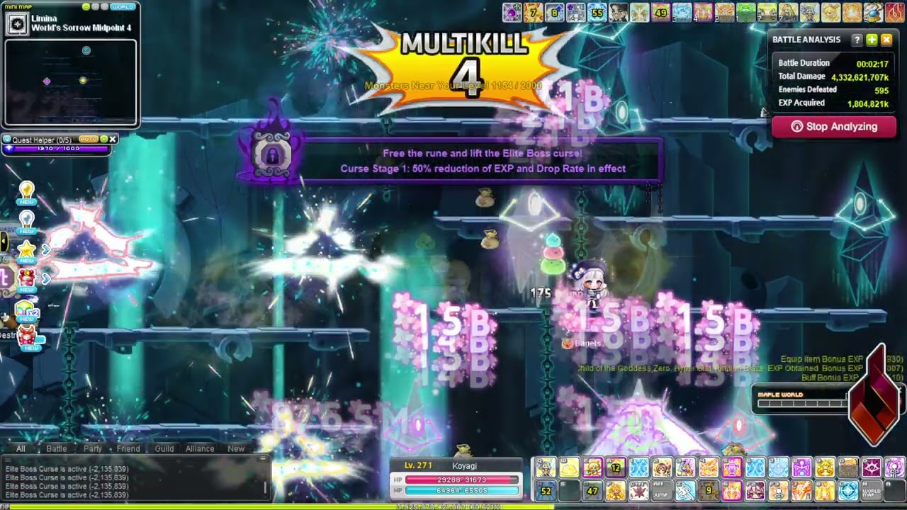 [GMS Reboot] Bishop Midpoint 4 Training - 15.2k/hr