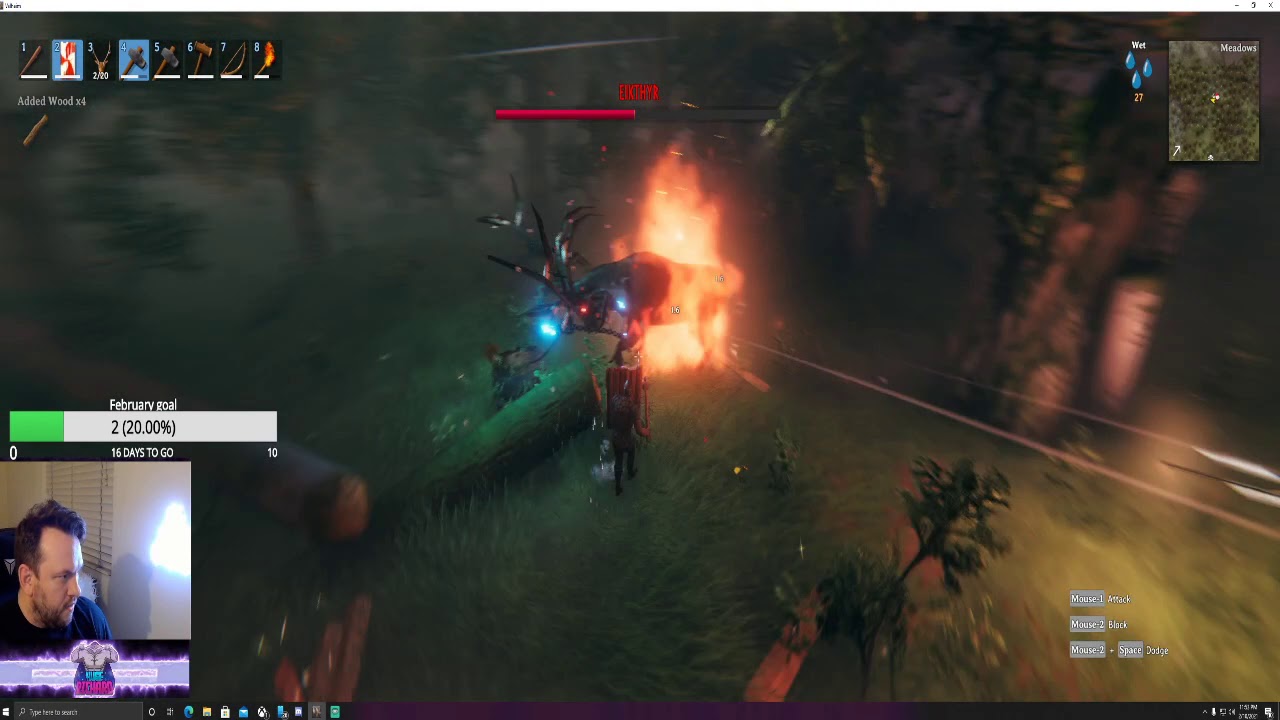 Elkthyr boss fight! Valheim