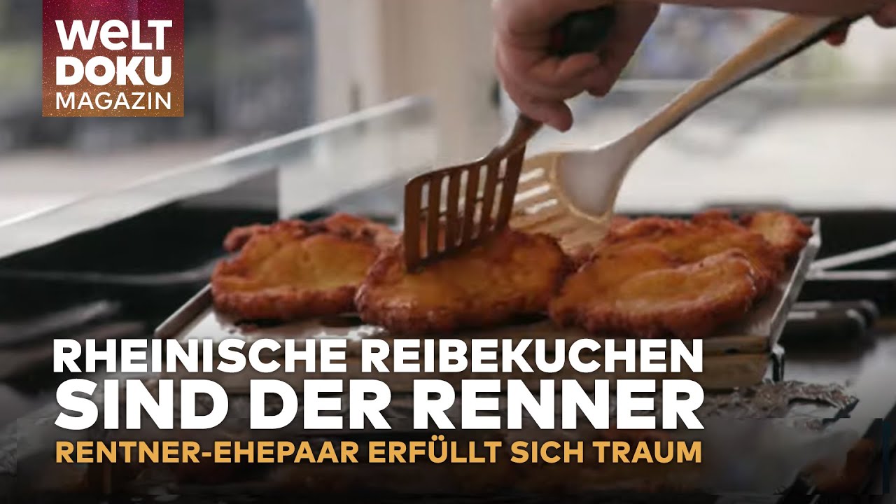 WIE BEI OMA: Rheinischer Reibekuchen erobert die Herzen | WELT Magazin Doku