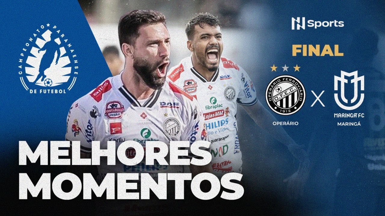 MELHORES MOMENTOS: OPERÁRIO 1 (5) X (4) 1 MARINGÁ | FINAL CAMPEONATO PARANAENSE 2025 | NSPORTS