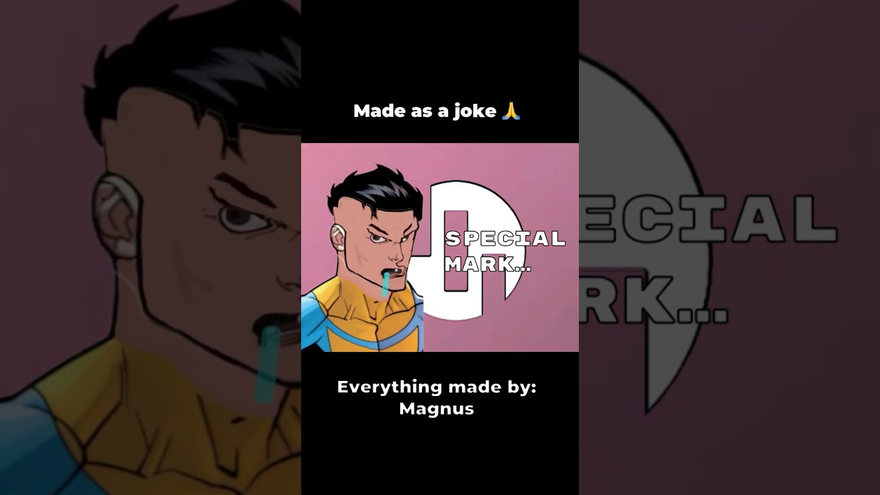 Special Mark Scene pack | Invincible Edit #invincible #shorts #edit @Kelly-i9g9n