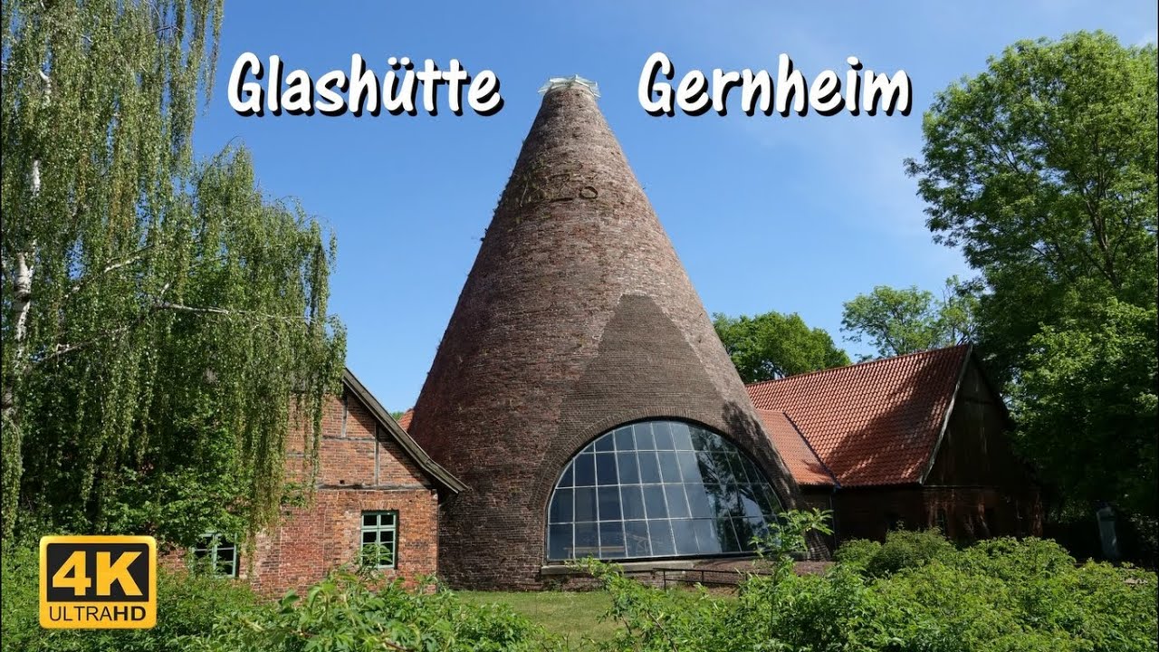 Glashütte Gernheim 2020 - Vorführung am Schmelzofen der Glasmacher - Weltkulturerbe seit 06.12.2023