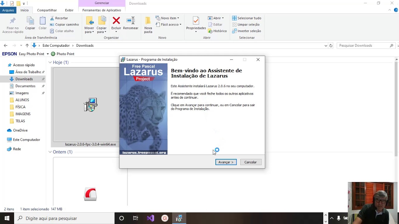 AULA 0001   LAZARUS   PASCAL