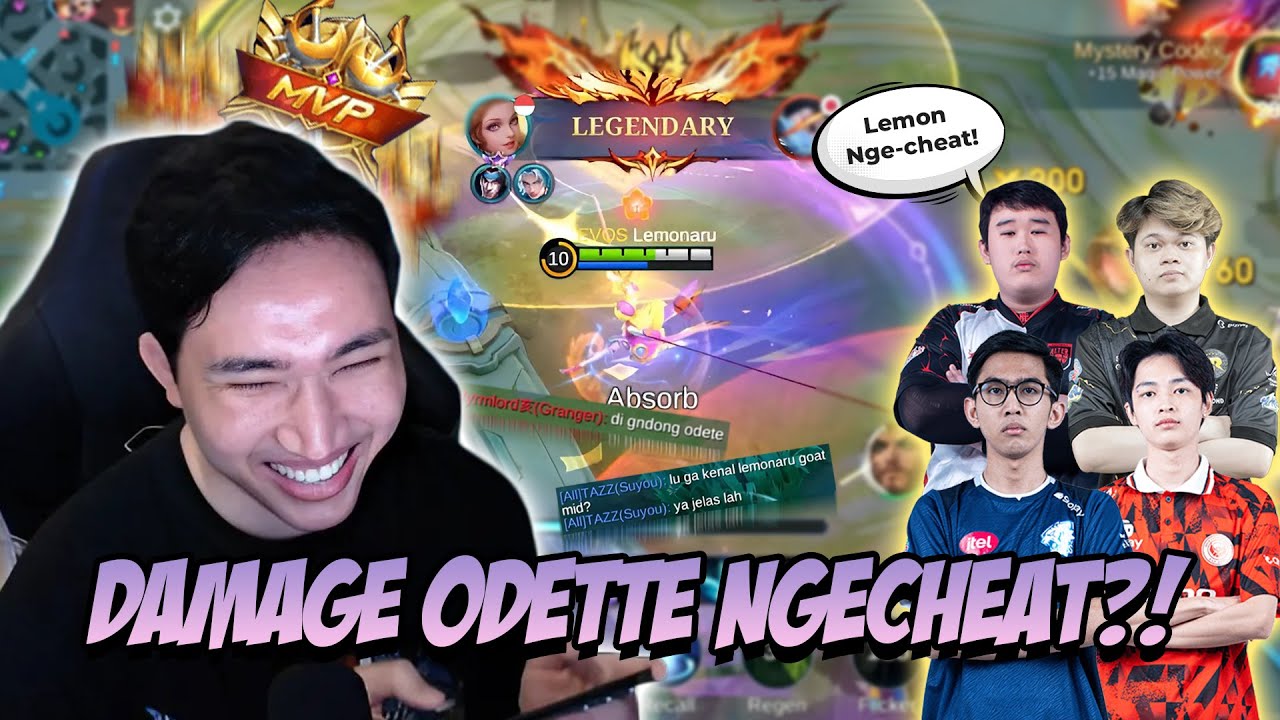 KEKUATAN SEJATI ODETTE DI DEPAN @darrel.jovancooo @vynofficial @branz007 @KyyKyy. #MLBBIDCreator