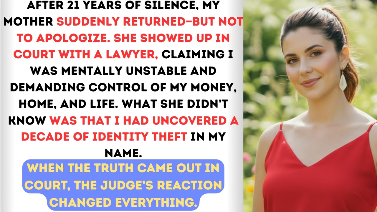 She Abandoned Me at Seven Came Back Twenty-One Years Later With a Lawyer and Tried...