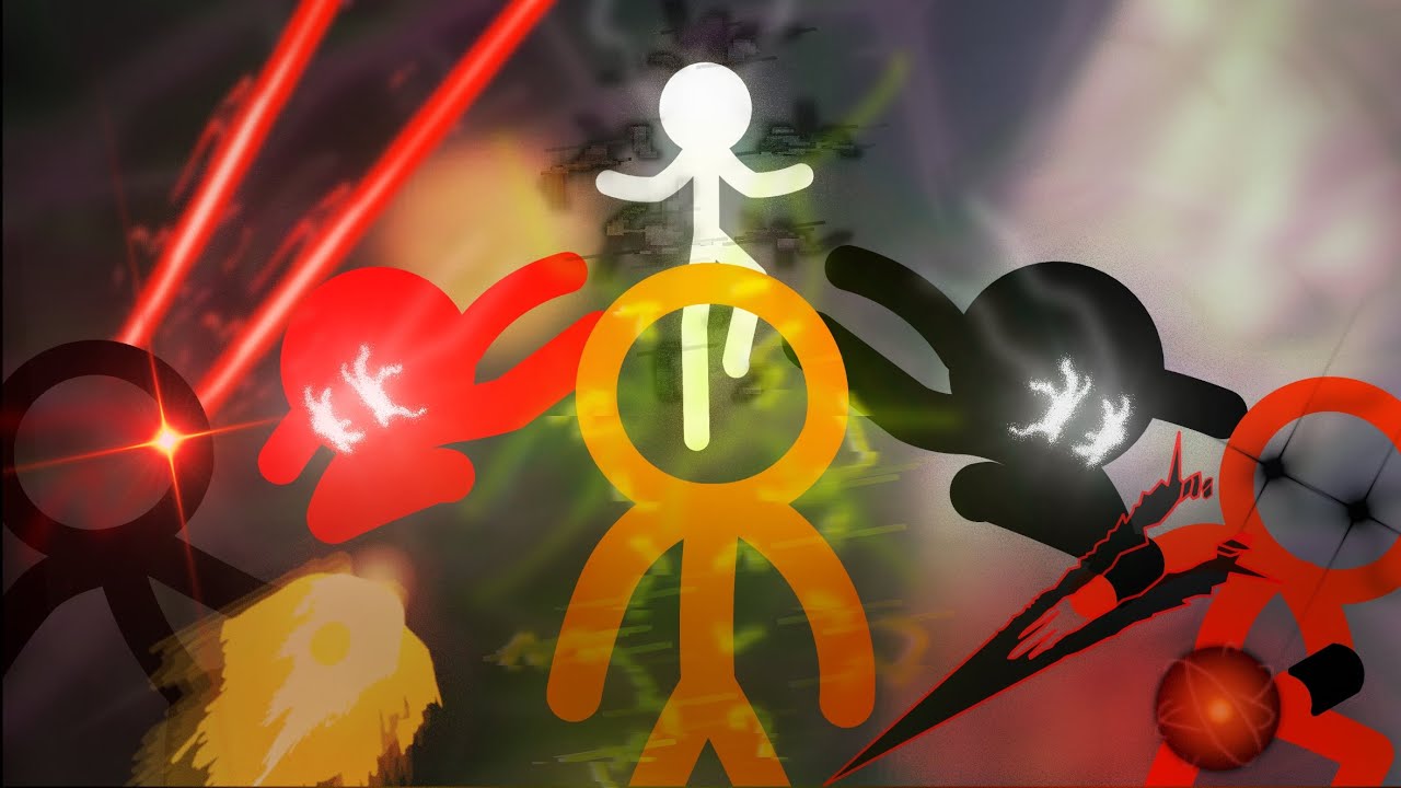 ANIMATION VS RED AND BLACK : STICK NODES BATTLE!