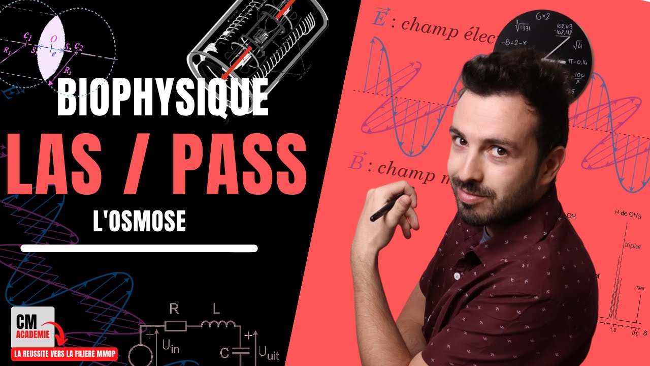 L' OSMOSE : Osmolarité, osmolalité... 🧭 Les formules à retenir ! MES ASTUCES POUR LES APPLIQUER !