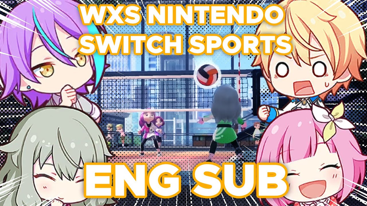 [ENG SUB] Wonderlands x Showtime plays Nintendo Switch Sports [Project Sekai WxS]