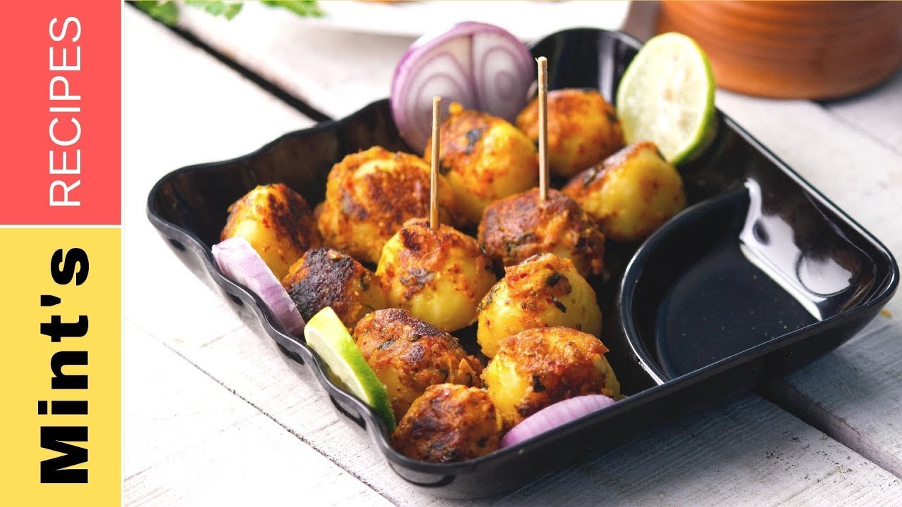 तंदूरी आलू टिक्का | Tandoori Aloo Tikka | Mintsrecipes