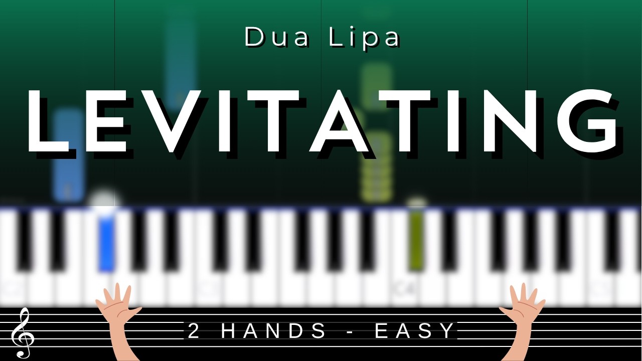 🎹 Levitating by Dua Lipa – Easy Piano Tutorial + Sheet Music