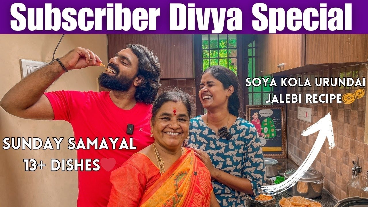 Sunday Samayal Ready ah🍲 | Last Video in Veg Spl ❤️✨