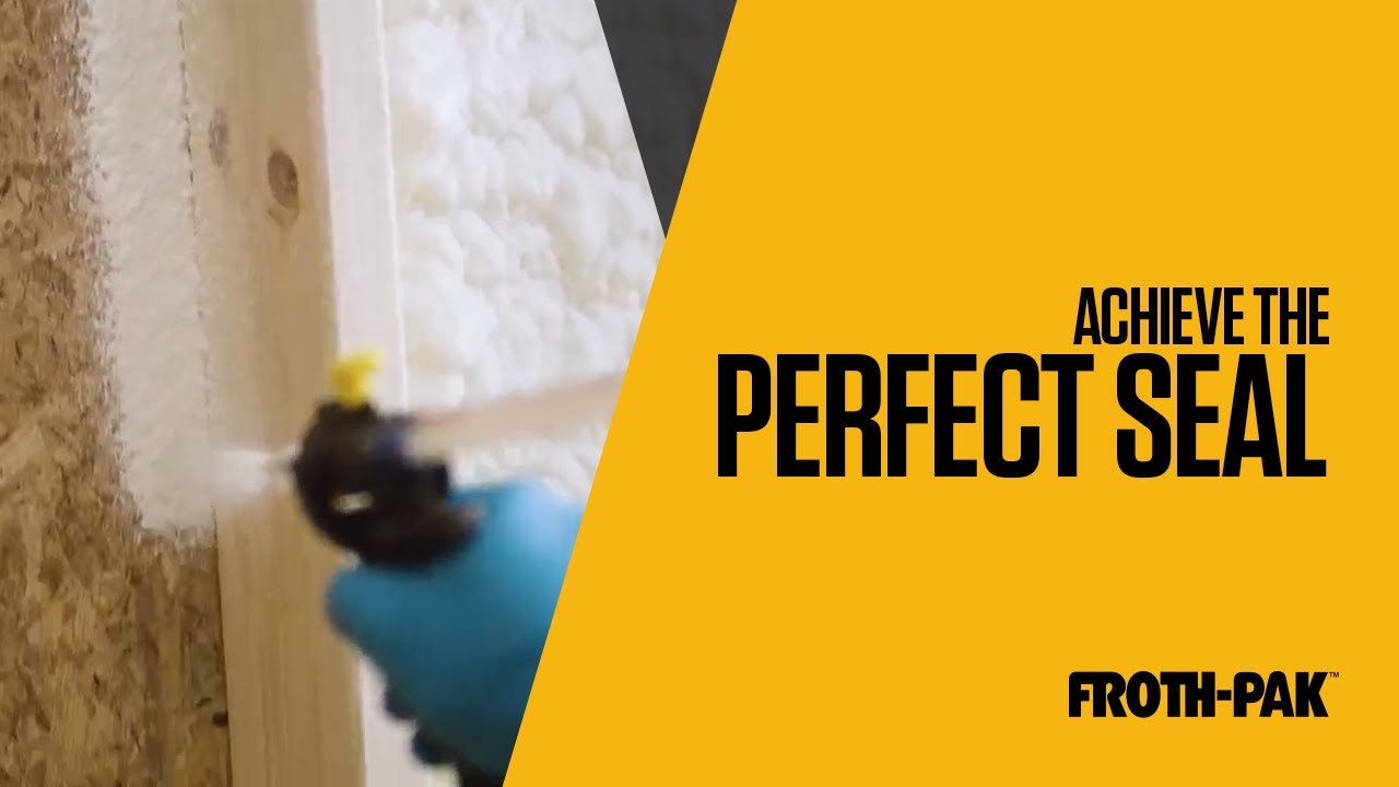 Froth Pak&trade; Application  How to Optimize Seals On the Jobsite