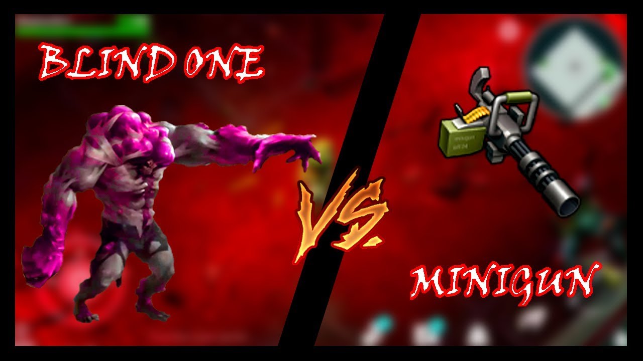 JE TUE LE BLIND ONE AU MINIGUN - LAST DAY ON EARTH