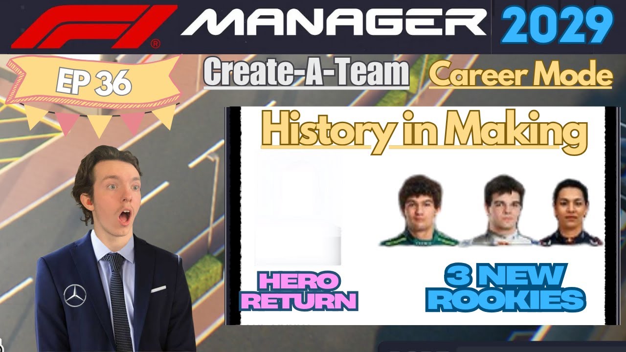 History Been Made!! Preseason | F1 Manager 24 Create A Team | EP 36