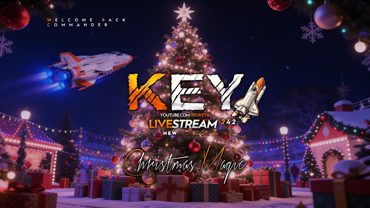 🔴KEY LIVESTREAM 242 [25.12.25] V.3 | Christmas Magic #vocaltrance #upliftingtrance #trancemusic