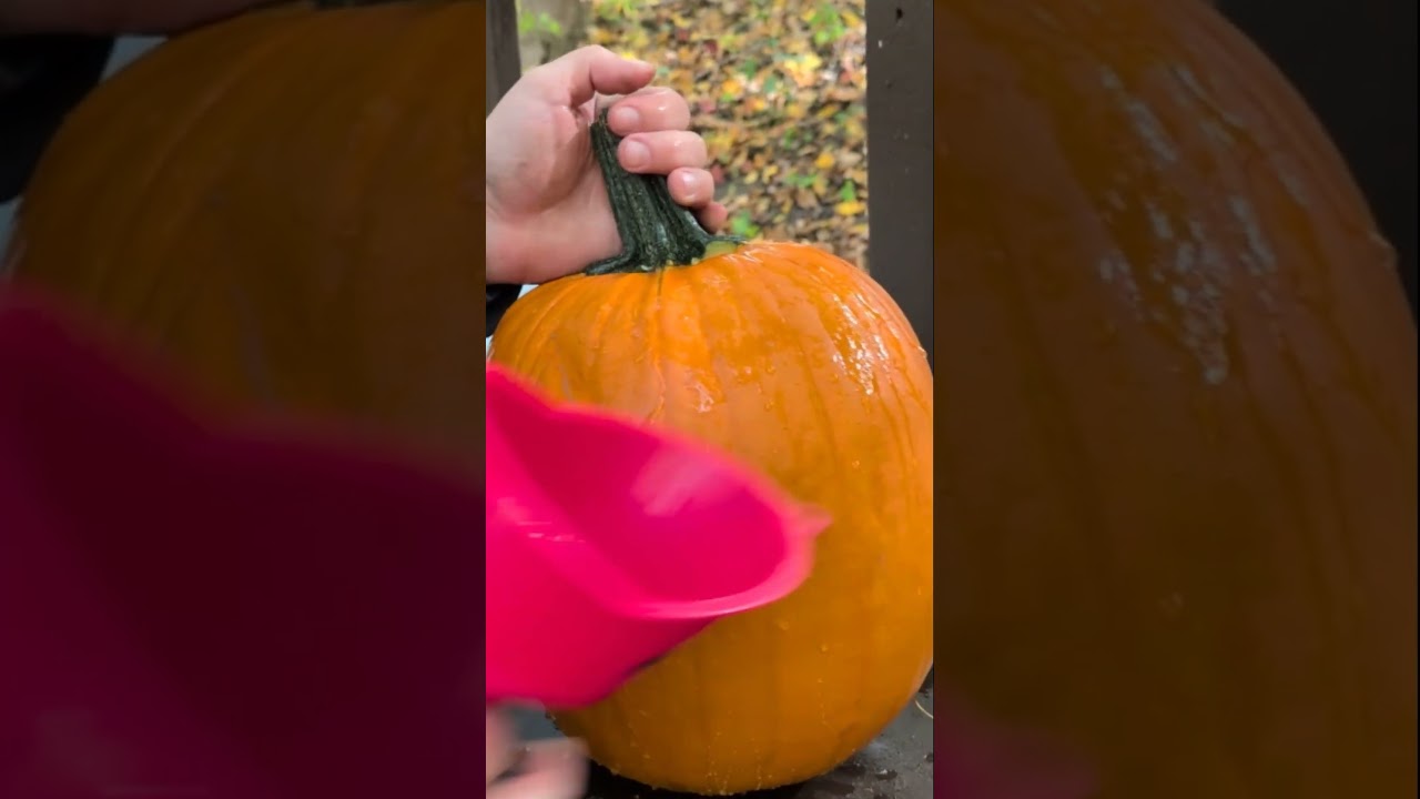 Filling Pumpkins with Water for Shooting! How I Do It