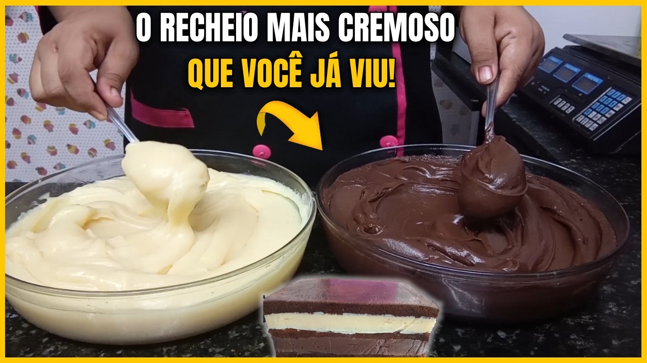 Bolo Mesclado Passo a Passo Massa Recheio e Decoração