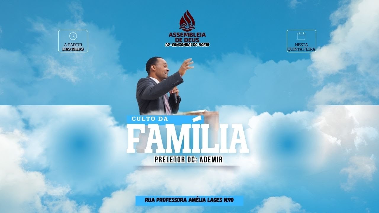 CULTO DA FAMÍLIA 22/01/2026
