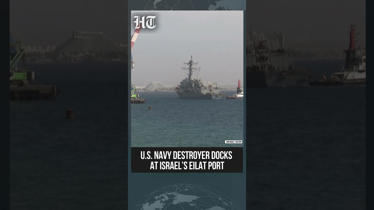 US Navy Destroyer Docks At Israel’s Eilat Port Amidst Rising Tensions With Iran | 